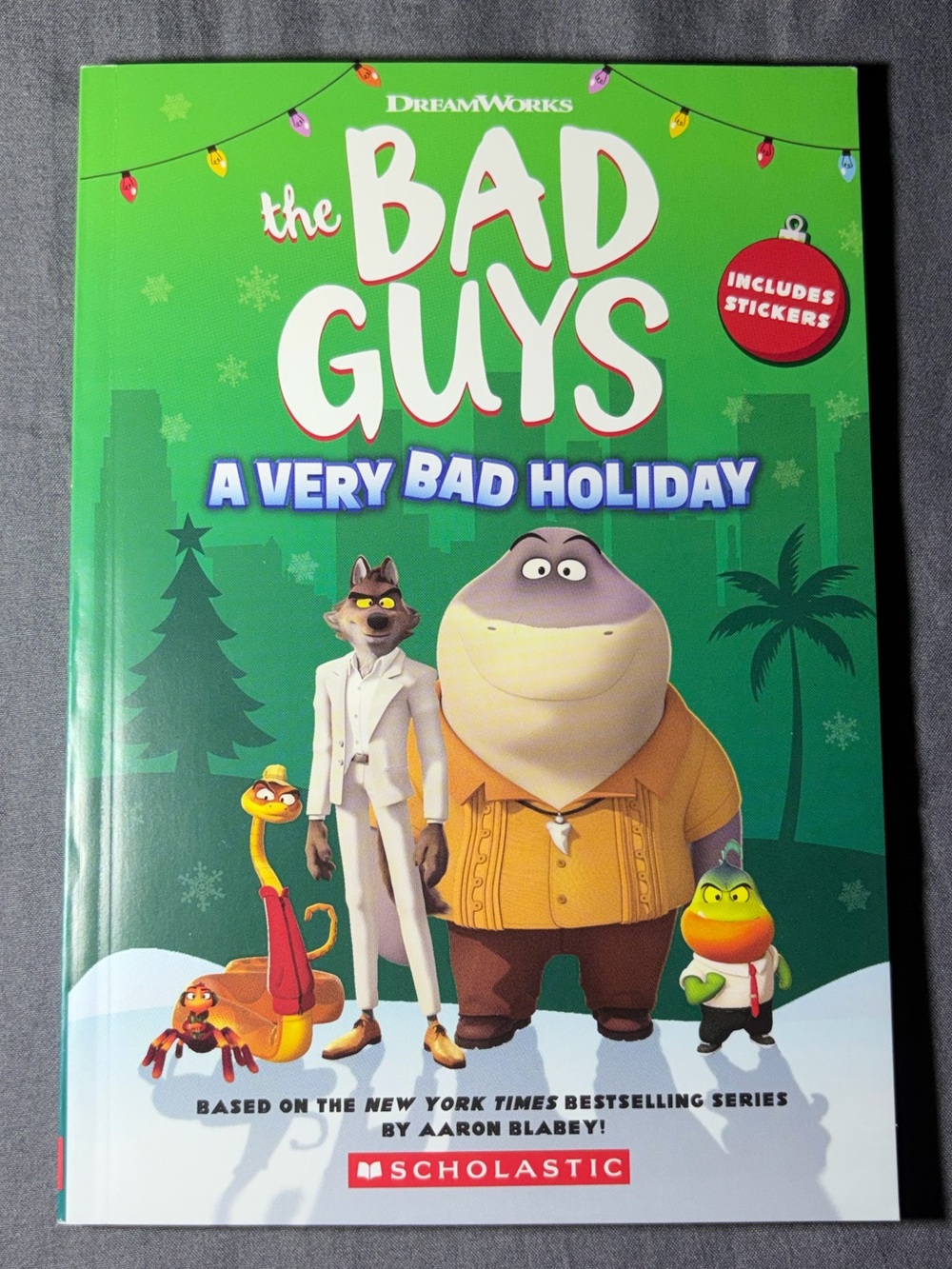 Scholastic The Bad Guys: A Very Bad Holiday - Green Cover